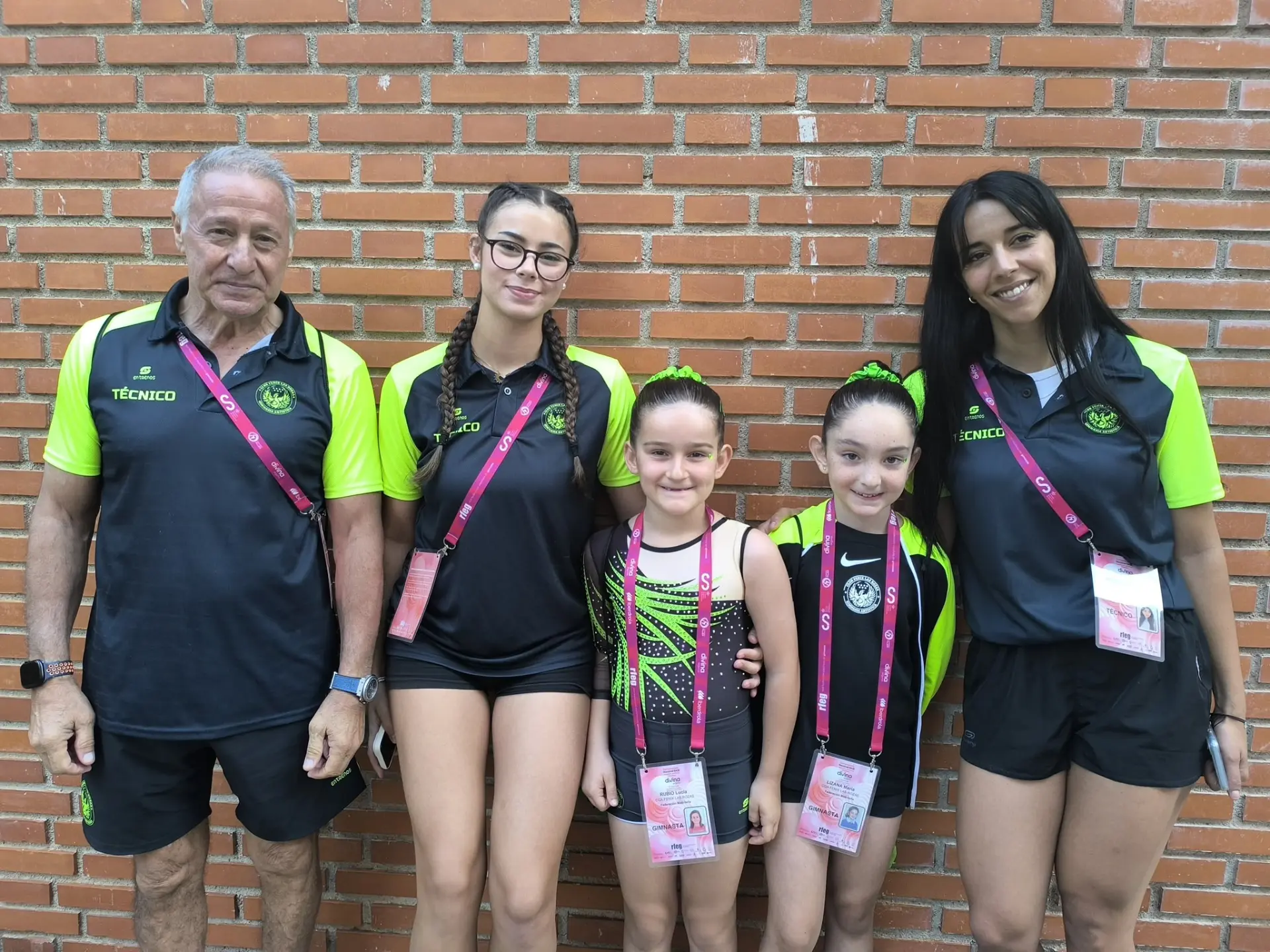 Técnicos y gimnastas