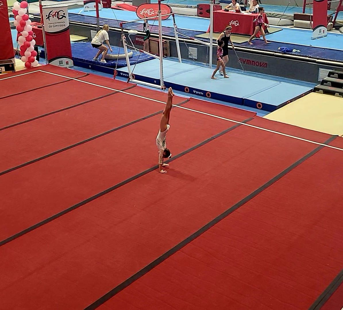Pino en competición FMG